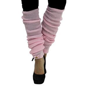 Long Thick Knit Dance Leg Warmers